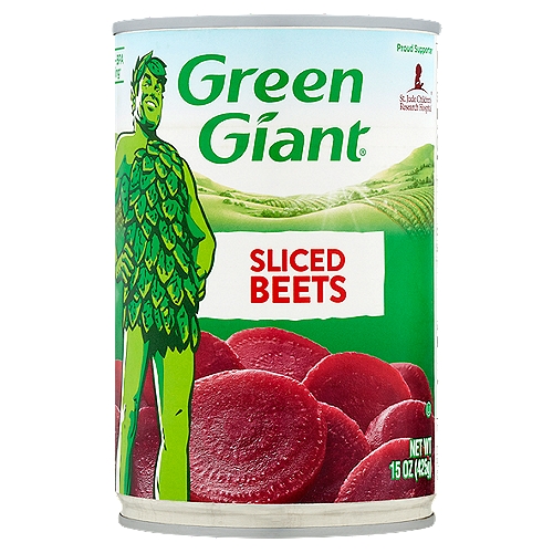 Green Giant Sliced Beets, 15 oz
Non-BPA lining*
*Can lining produced without the intentional addition of BPA.