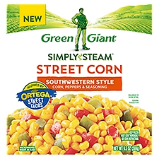 Green Giant Simply Steam Southwestern Style, Street Corn, 9.5 Ounce