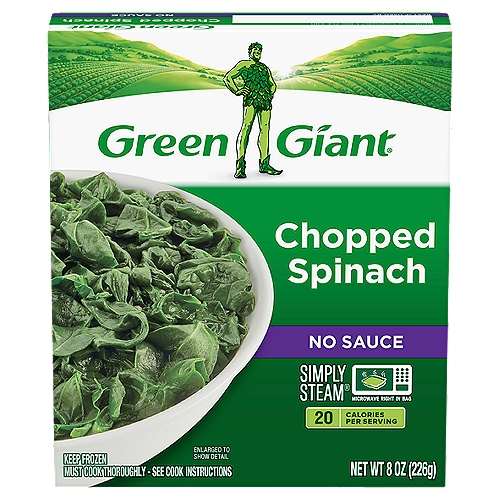 Fits your lifestyle and your freezer.®
Green Giant® Simply Steam® vegetables are not only delicious, they come in freezer-friendly, easy-to-stack boxes, with a microwavable pouch inside. Great for a meal, side dish or snack—anytime.