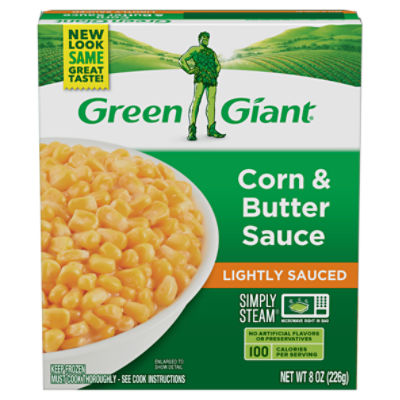 Green Giant Simply Steam Lightly Sauced Corn & Butter Sauce, 8 oz