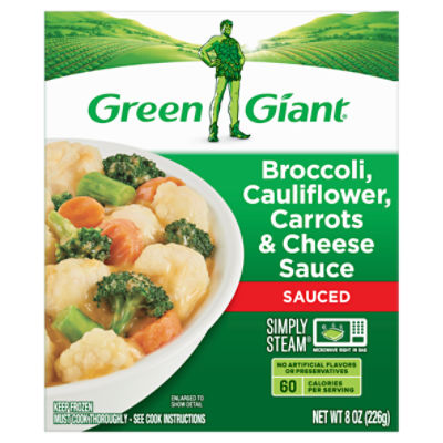 GG Box Broccoli, Cauliflower, Carrots & Cheese Sauce