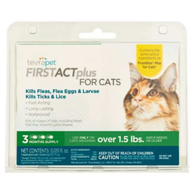 Frontline plus for cats target sale