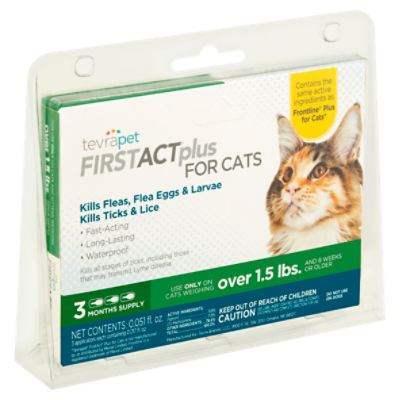 Tick & flea treatment for outlet cats