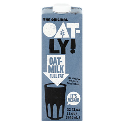 Oatly! The Original Oatmilk Full Fat, 32 fl oz