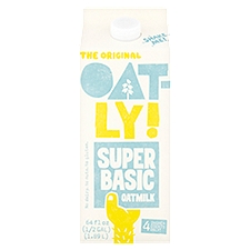 Oatly Super Basic Oatmilk, 64 fl oz