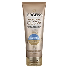 Jergens Natural Glow Firming Daily Moisturizer, Self Tanner, Fair To Medium Tone 7.5 fl oz