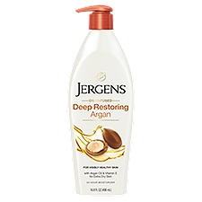 Jergens Oil-Infused Deep Restoring Argan Moisturizer, 16.8 Fluid ounce