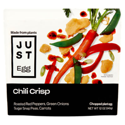 JUST Egg Chopped Plant Egg Chili Crisp, 12 oz