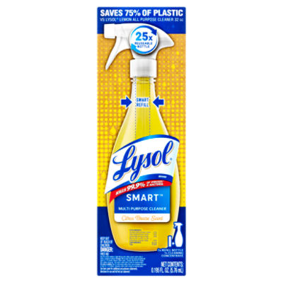 Lysol Smart Citrus Breeze Scent MultiPurpose Cleaner, 0.195 fl. oz.