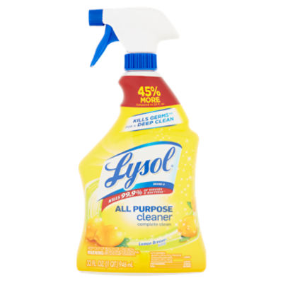 Lysol Lemon Breeze Scent All Purpose Cleaner, 32 fl oz
