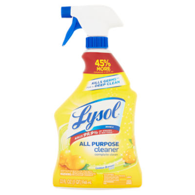 Lysol Lemon Breeze Scent All Purpose Cleaner, 32 fl oz The Fresh Grocer