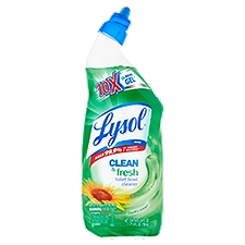 Lysol Clean & Fresh Country Scent Toilet Bowl Cleaner, 24 fl oz