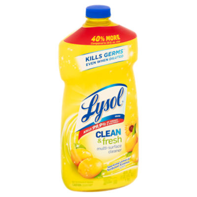 Lysol clean and fresh deals multi surface cleaner