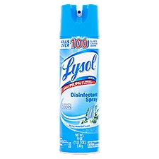 Lysol Spring Waterfall Scent, Disinfectant Spray, 19 Ounce