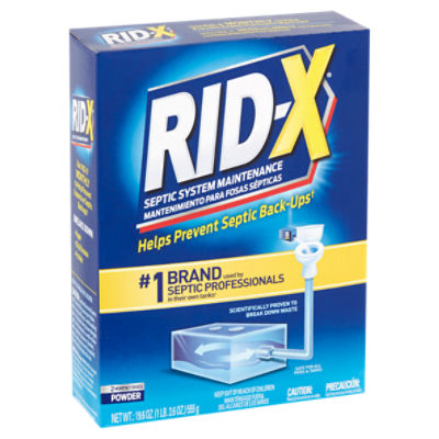 RidX Septic System Maintenance Powder, 19.6 oz ShopRite