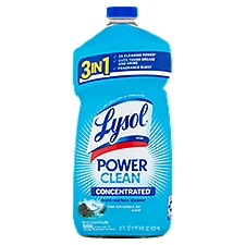 Lysol Power Clean Cool Adirondack Air Scent Multi-Surface Cleaner, 28 fl oz