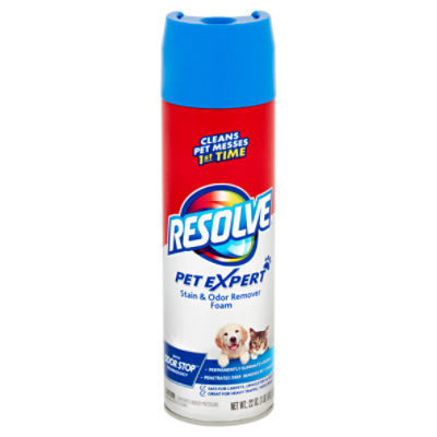 Resolve Pet Expert Stain & Odor Remover Foam, 22 oz
