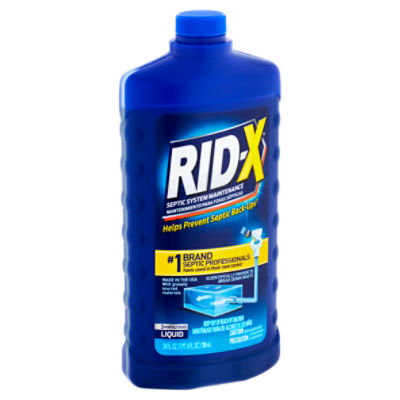 RidX Septic System Maintenance Liquid, 24 fl oz