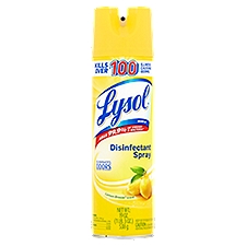 Lysol Lemon Breeze Scent Disinfectant Spray, 19 oz