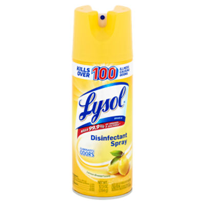 Lysol Lemon Breeze Scent Disinfectant Spray, 12.5 oz