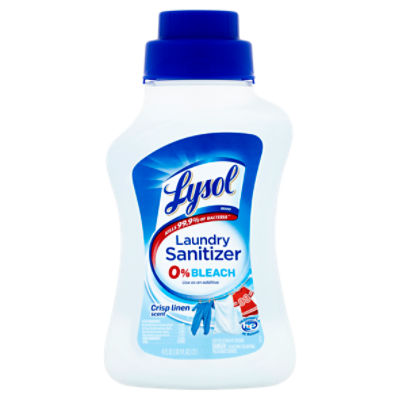 Lysol Crisp Linen Scent Laundry Sanitizer, 41 fl oz