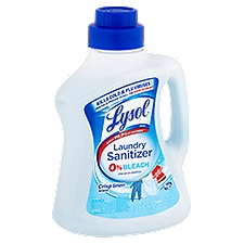 Lysol Crisp Linen Scent, Laundry Sanitizer, 90 Fluid ounce