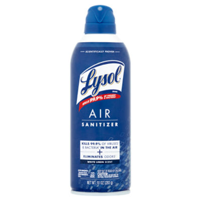 Lysol White Linen Scent Air Sanitizer, 10 oz