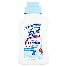 Lysol Free & Clear Laundry Sanitizer, 90 fl oz