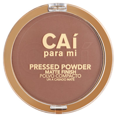 CAí Para Mi C10151 Coffee Matte Finish Pressed Powder, 0.35 oz