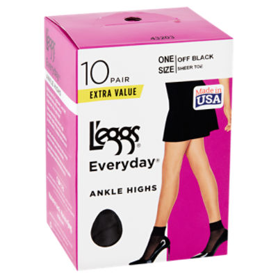 L'eggs Women's Everyday Regular Pantyhose, 4 Pair 