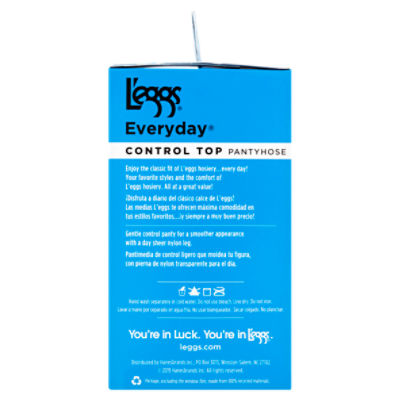 L'eggs Everyday Support Control Top Panty, 3-Pack