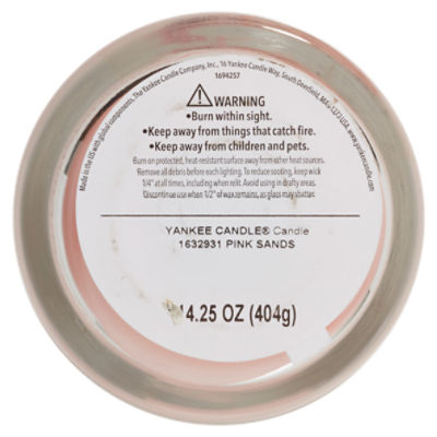 Yankee Candle Pink Sands Candle, 14.25 oz