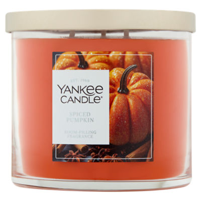 Yankee Candle Spiced Pumpkin Candle, 14.5 oz