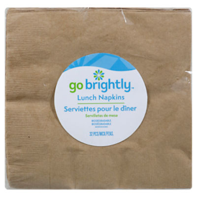 GO BRIGHTLY LUNCH NAPKINS 32 CT