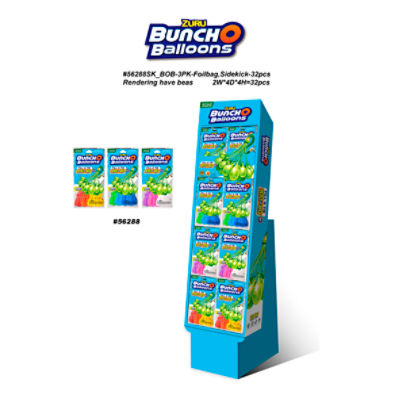 Zuru Bunch O Balloons Self-Sealing Water Balloons, 3+, 100 count 