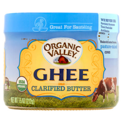 Organic Valley Clarified Butter Ghee, 7.5 oz ShopRite