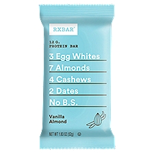 RXBAR Vanilla Almond Chewy Protein Bar, 1.83 oz