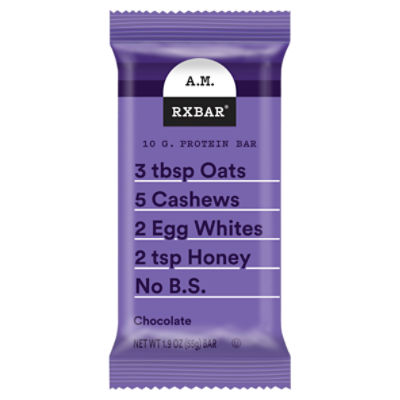 RXBAR A.M. Chocolate Protein Bar, 1.9 oz