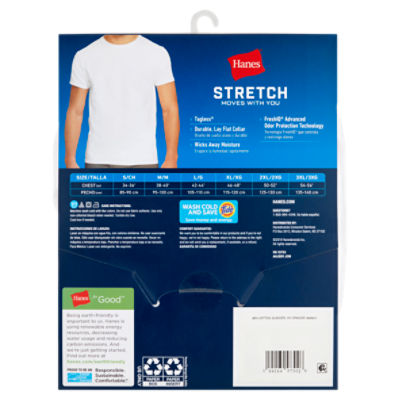 Hanes stretch clearance shirt