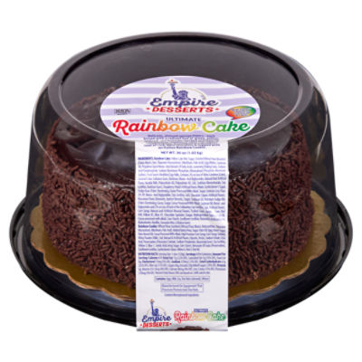 Rainbow Cake, 36 oz, 8 in