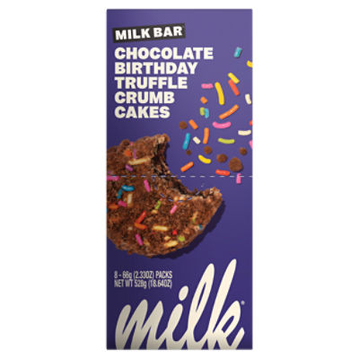 Happy Birthday White Chocolate Letters – Milk & Cream Cereal Bar