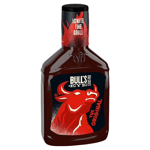 Bull's-Eye Original Barbecue Sauce, 18 oz
A Perfect Sauce Prepared with Molasses, Herbs and Spices-Try It, You'll Agree It's a True Original
