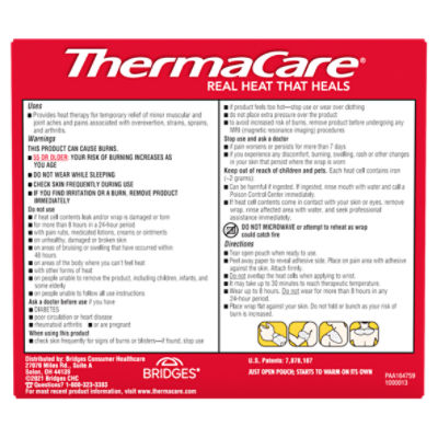 ThermaCare Deep Penetrating Relief Neck, Wrist & Shoulder