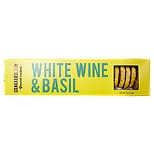 Crackerology White Wine & Basil Gourmet Crackers, 5 oz