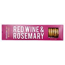 Crackerology Red Wine & Rosemary Gourmet Crackers, 5 oz
