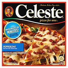 Celeste Pizza For One - Pepperoni, 142 Gram