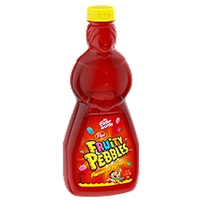 Mrs. Butterworth's Fruity Pebbles Flavored Pancake Syrup, 24 oz.