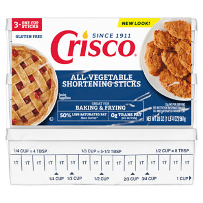 All-Vegetable Shortening Baking Sticks - Crisco®