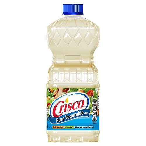 Crisco Pure Vegetable Oil, 40 fl oz