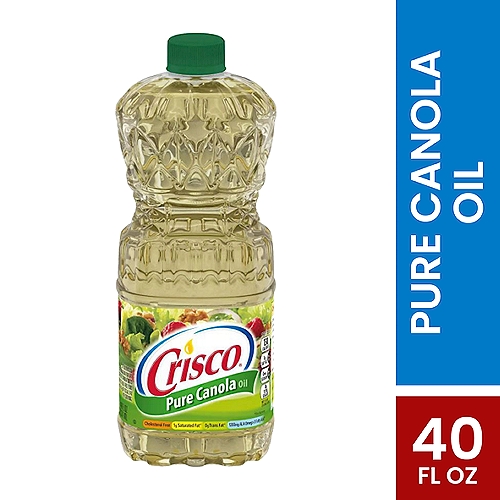 Crisco Pure Canola Oil, 40 fl oz